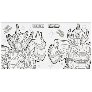 楽天市場 機界戦隊 ゼンカイジャー デッカぬりえ 塗り絵 ひらがな 練習 男の子 人気 Tvアニメ キャラクター メール便不可 絵画材料と文房具のお店 画材本舗