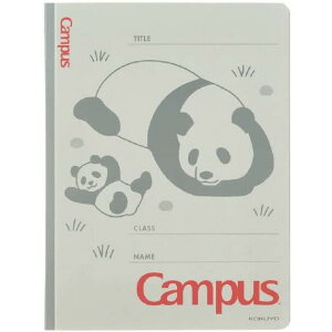 コクヨ キャンパス フラットファイル アニマル柄 A4縦 パンダ 2穴 樹脂製とじ具 小学校 塾 プリント 動物親子 かわいい - メール便不可