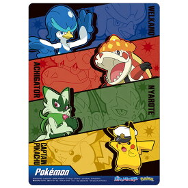 アニメ ポケットモンスター シリーズ クリア下敷き B5 ピカチュウ ニャテーロ ウェルカモ 入学 人気 かっこいい クラックス - メール便対象