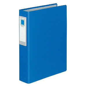 コクヨ チューブファイルロングボディA4縦40mm400枚4穴青 - メール便不可