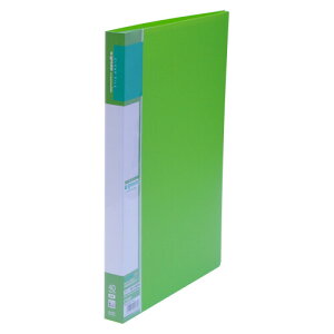 クラウン クリヤーファイルA4リーズナブル40P緑 CR-CFL40-G - メール便不可