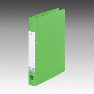 リヒトラブ DリングファイルA4S 2穴 黄緑 G2220-6 - メール便不可