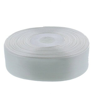 コハクリボン 24mm 白 - メール便対象