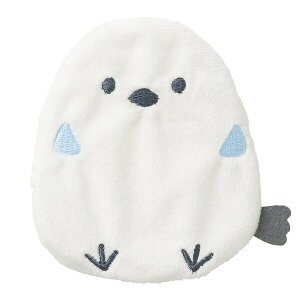 数量限定 ふくふくぽち袋 シマエナガ 布製 面ファスナー付 トリ 鳥 お年玉 お小遣い 小物入れ かわいい マルアイ - メール便対象