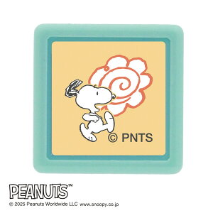 こどものかお スヌーピー ミニスタンプ 浸透印 はなまる ピンク - メール便対象