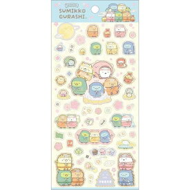 すみっコぐらし シール 忍者 1 和紙 箔押し とかげ しろくま ねこ ぺんぎん? 修行 かわいい サンエックス - メール便対象