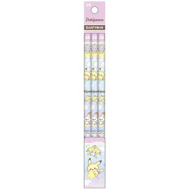 ポケモン ポケピース スターリーナイトシリーズ えんぴつセット 2B 3本入 丸軸 小学生 勉強 授業 人気 キャラ ショウワノート - メール便対象
