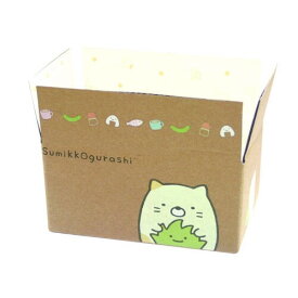 すみっコぐらし キャラ段 おもいでBOX ねこ 組立式 ミニチュア ダンボール 小物入れ 思い出 収納 かわいい 東京ミモレ - メール便対象