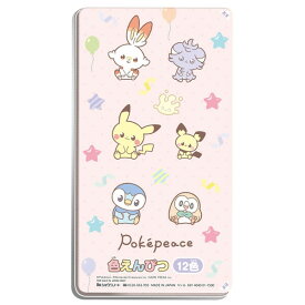 ショウワノート ポケピース 色えんぴつ 12色 691404001