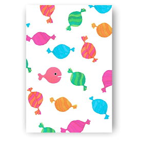五味太郎 きんぎょがにげた B6 ノート キャンディ 5mm横罫 波線 金魚 人気 絵本 かわいい 学研ステイフル - メール便対象