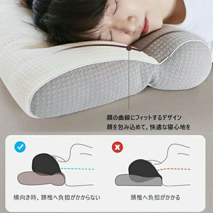 楽天市場】頚椎サポート枕 超快適ハイテク頚椎牽引ケア枕 快眠 枕 誕生 