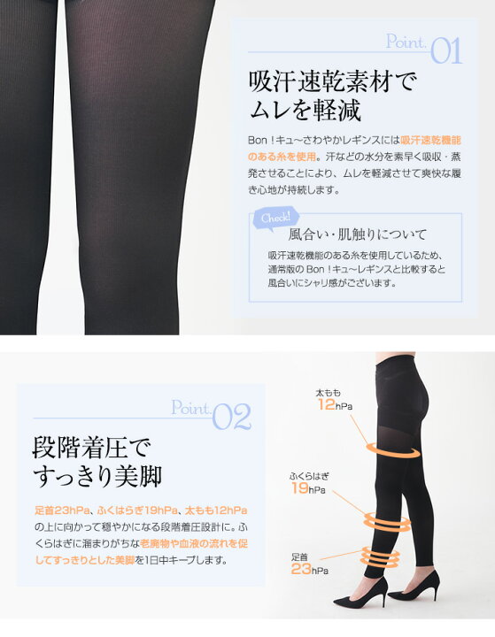 楽天市場】【ゆうパケット送料無料でお届け】着圧レギンス 日本製 美脚 引締め レギンス 補整 魔法のキュットスリム妹版 ヒップアップ ガードル機能【プチキュット◇Bon!キュ〜さわやかレギンス】 : キュットスリムと下着通販GB-style