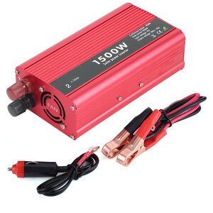 1500Wp[Co[^[ p[Ro[^[ 1500 W DC 12 V AC 110 V ԓdCo[^[ Ro[^[ USB [dA_v^[