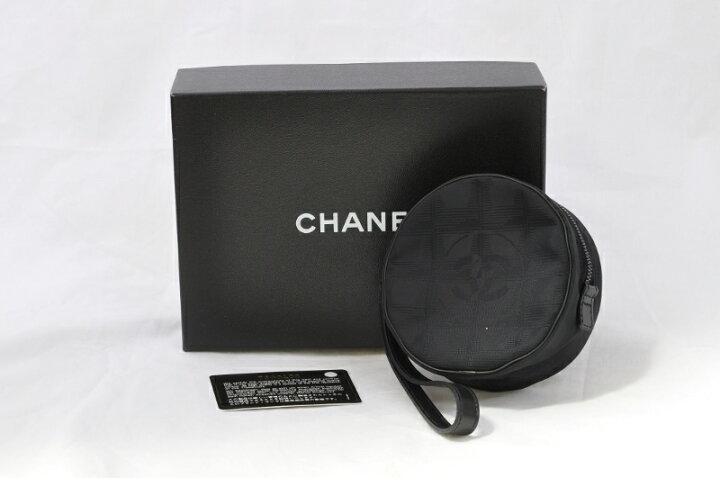 楽天市場】シャネル ニュートラベルライン 丸型ポーチ CHANEL 
