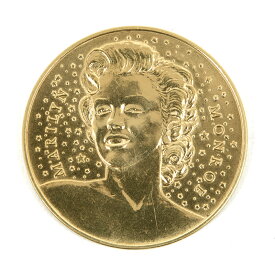 金貨　K18 マリリンモンロー コイン MARILYN MONROE monnaie de paris 7.5g （中古）