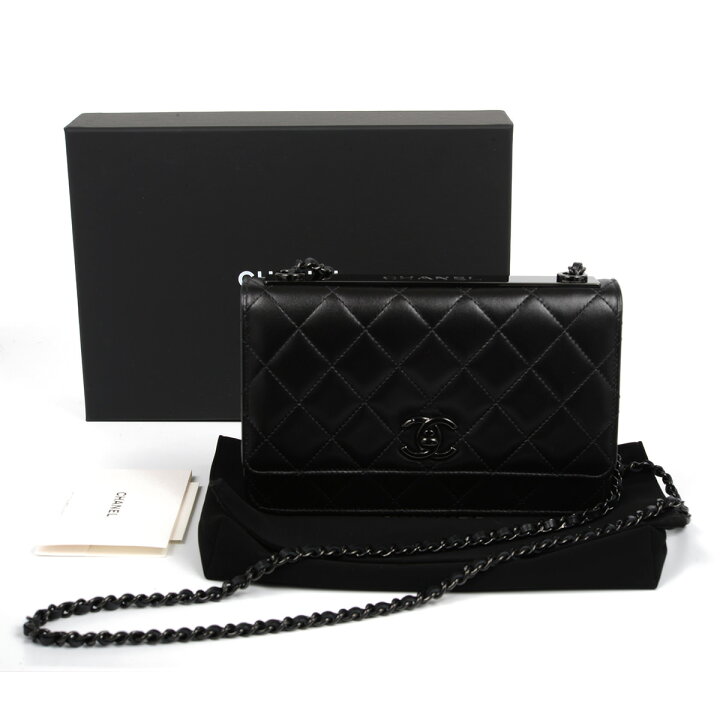 楽天市場】【CHANEL】 シャネル マトラッセ チェーンウォレット  