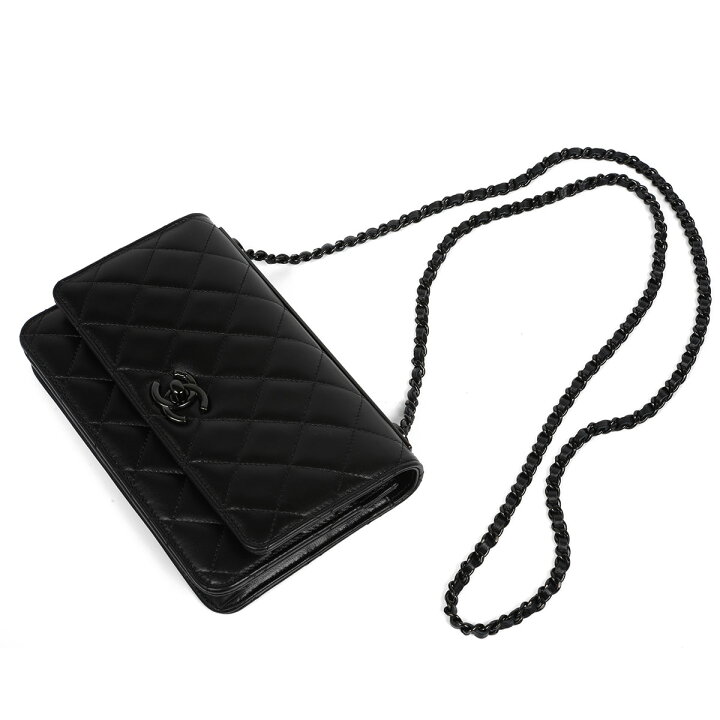楽天市場】【CHANEL】 シャネル マトラッセ チェーンウォレット  