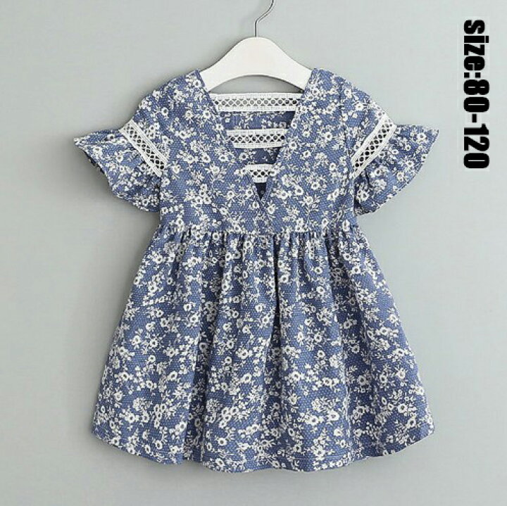 楽天市場 子供服 ワンピース 花柄 子供ドレス レース 半袖 コットン ワンピース プリント 女の子 リゾート おしゃれ 子ども服 春夏 ビーチ カジュアル 女児 ベビー 人気 可愛い ジュニア服 卒園式 入学式 パーティ Gbb2号店