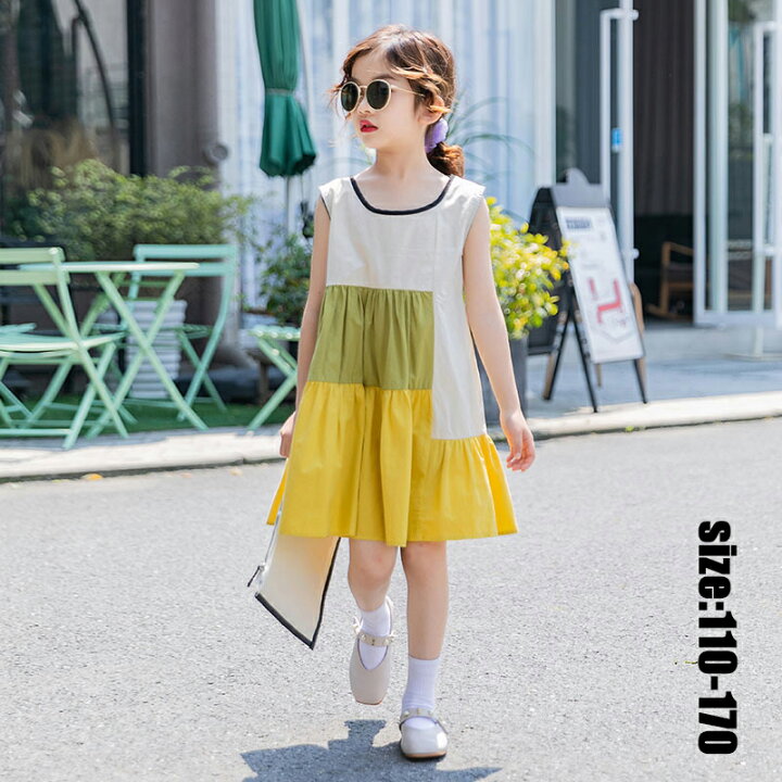 楽天市場 韓国子供服 ワンピース 親子 お揃い 夏 子供ドレス ロング丈 コットン ノースリーブ 切り替え 女の子 リゾート おしゃれ 子ども服 ビーチ カジュアル 女児 人気 可愛い ジュニア服 卒園式 入学式 パーティ 110 170cm Gbb2号店