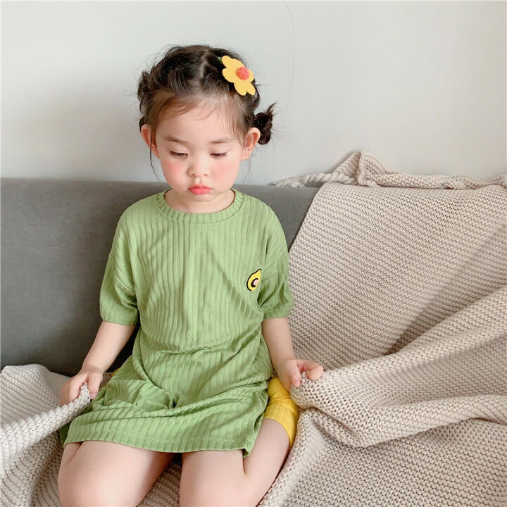 楽天市場 ネグリジェ 子供パジャマ 半袖 夏 女の子 ルームウェア ワンピース 刺繍 キッズ パジャマ ワンピース ベビー 部屋着 かわいい ゆったり おしゃれ 可愛い 寝巻き ナイトウェア 子供服 グレー スイカが赤い イエロー グリーン 80 90 100 110 1 130 140