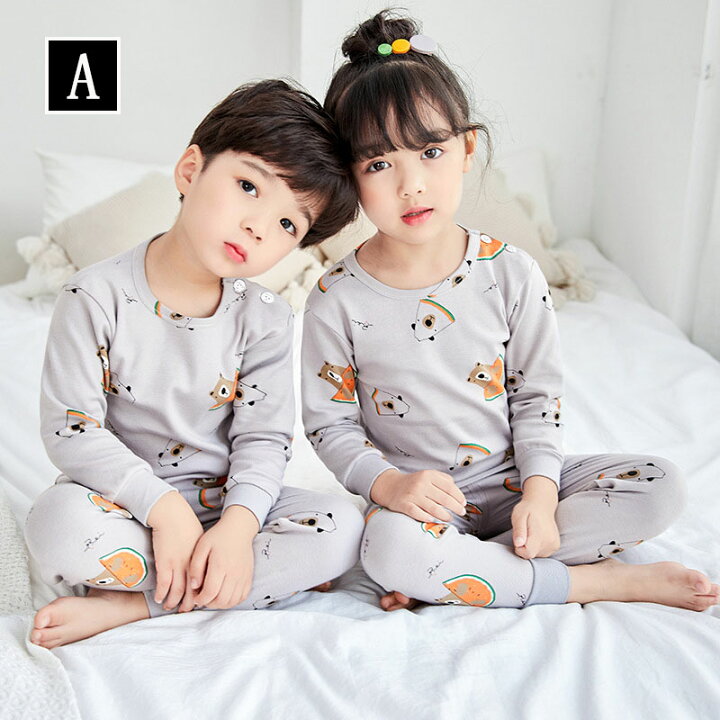 楽天市場 キッズ パジャマ 子供パジャマ セットアップ 女の子 男の子 ベビー 春秋冬 トップス ズボン 100 綿 パンツ 長袖 プリント ルームウェア 部屋着 男女兼用 かわいい おしゃれ 可愛い 寝巻き ナイトウェア 子供服 8タイプ 73 150cm Gbb2号店