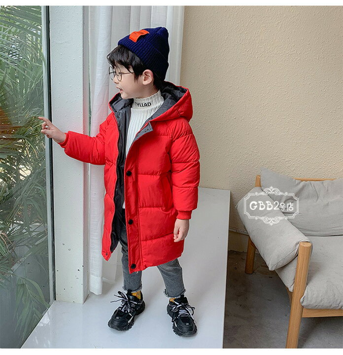 ロングダウンジャケット キッズ ロングコート 子ども服 子供 フード付き 防寒 男の子 女の子 アウター サイズ130 150cm Ysl11 しせい 通販 コート130サイズ Michalvydrzel Cz