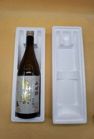 新改良 日本酒・清酒 一升瓶1本入れ専用保冷発泡 スチロールケース1800ml 1個 発泡スチロール 酒 箱 一升瓶 保冷 ケース 発泡スチロール ワイン 発泡スチロール 箱運送事故の防止策 本丸 龍泉 純米吟醸 中取り 七垂二十貫 国際運送でも楽々♪