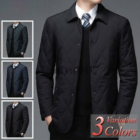 「2024新品発売」 ジャケット メンズ 中綿入り春 秋 冬 ビジネス カジュアル ジャンパー 大きいサイズ 40代 50代