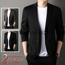 「2024新品発売」 ジャケット メンズ 春 秋 冬 ビジネス カジュアル テーラードジャケット おしゃれ 40代 50代