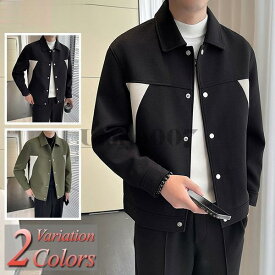 「2024新品発売」 ジャケット メンズ 春 秋 冬 ビジネス カジュアル ブルゾン ジャンパー ブランド おしゃれ 大きいサイズ