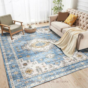 冬用 ラグ 厚手 1.5畳 2畳 滑り止め 優しい肌触り エスニック 一人暮らし 一年中使える ラグマット カーペット 長方形 ペルシャ絨毯 民族風 耐汚性