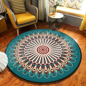 円形マット ジャガード織カーペット ペルシャ柄 ラグマット オリエント レッド 丸 ベルギーカーペット 2畳 3畳 ペルシャ絨毯風 エスニック 洗える