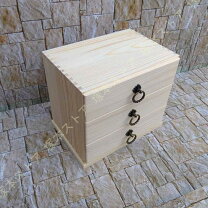 楽天市場】木製ボックス 3段の通販