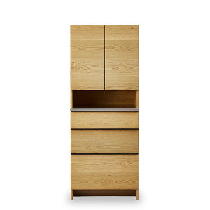 マラソン期間限定クーポン発行中! キッチンボード 70 おしゃれ 食器棚 70幅 半完成品 ニッポネア ダイニングボード レンジボード キッチン キッチン収納 ハイタイプ 台所 収納 国産 日本製