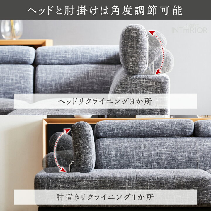 楽天市場】ソファー カウチソファ l字 カウチ コーナーソファー 