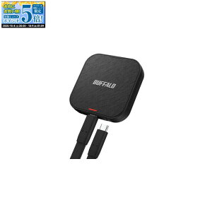 y}\IGg[Ń|Cg5{Iz BUFFALO SSDPMS2.0U3BA OtSSD 2TB USB-Cڑ MagSafeΉ ubN