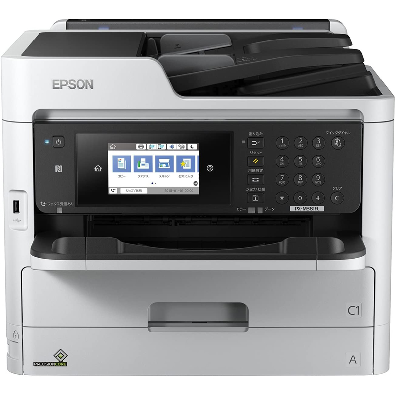 EPSON ビジネスインクジェット A4 正規品販売 インクジェット複合機 PX-M380F 【​限​定​販​売​】