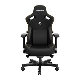 【4/25限定最大2000円OFFクーポン発行＆エントリーと楽天カード決済でポイント4倍】 アンダシート Andaseat KAISER3 Elegant Black ゲーミングチェア ゲーミングチェア ファブリック ランバーサポート ヘッドレスト アームレスト ひじ掛け