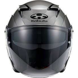 オージーケーカブト バイクヘルメット ジェット EXCEED クールガンメタ (サイズ:XS)