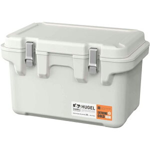 【11/1限定最大2000円OFFクーポン発行&エントリーでP3倍!更に全商品ポイント3倍!】 アイリスオーヤマ HUGEL 真空断熱クーラーボックス ホワイトアッシュ アウトドア サイドテーブル VITC-20 W