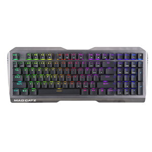 Mad Catz �}�b�h�L���b�c S.T.R.I.K.E. 13 �Q�[�~���O�L�[�{�[�h ���J�j�J�� LED KS83MMUSBL000-0J