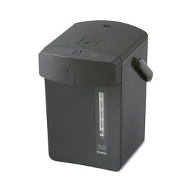 【11/10限定最大2000円OFFクーポン発行＆エントリーでP4倍！更に全商品ポイント3倍！】 アイリスオーヤマ IRIS OHYAMA ジャーポット ブラック IMHD-230-B メカ式 3.0L