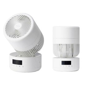 【9/18限定最大2000円OFFクーポン発行＆エントリーでP4倍！】 アイリスオーヤマ IRIS OHYAMA WOOZOO 360 barrel サーキュレーター ホワイト PCF-CD15TECA-W
