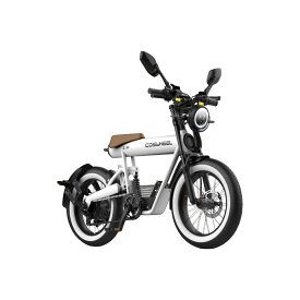 COSWHEEL MIRAI S 電動バイク 原付一種モデル 一般小型原動機付自転車 マットブラックスカイグレーピュアホワイト