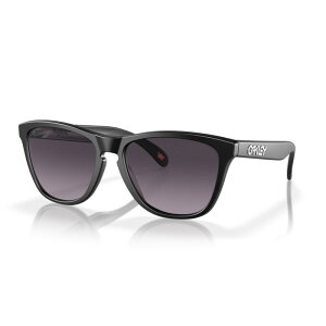 �y12/18����ő�2000�~OFF�N�[�|�����s���G���g���[�ōő�|�C���g4�{�z �I�[�N���[ OAKLEY �T���O���X Frogskins Low Bridge Fit �}�b�g�u���b�N OO9245-D054 Prizm Grey Gradient
