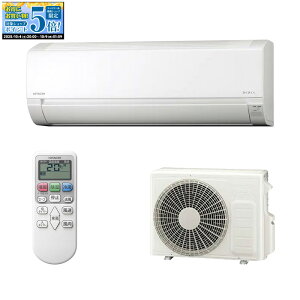 y}\IGg[Ń|Cg5{Iz  HITACHI ܂ [GAR X^[zCg RAS-AJ2525S-W 8 100V