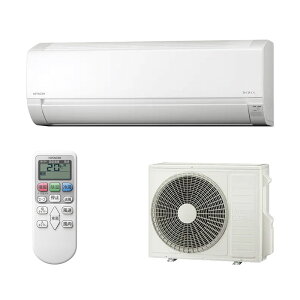 ���� HITACHI �����܂��� ���[���G�A�R�� �X�^�[�z���C�g RAS-AJ5625D-W 18�� 200V