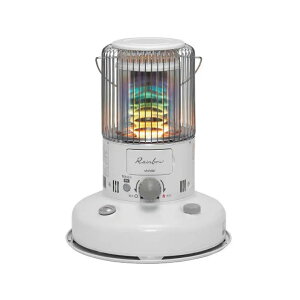 【11/1限定最大2000円OFFクーポン発行&エントリーでP3倍!更に全商品ポイント3倍!】 TOYOTOMI トヨトミ 石油ストーブ RB-2524-W レインボーガラス 電子点火 消臭 安全設計 対流型