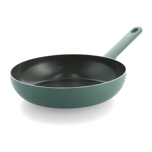 GREENPAN �O���[���p�� �g�[���Y �t���C�p�� 26cm �X���[�L�[�X�J�C�u���[ IH�Ή� PFAS�s�g�p