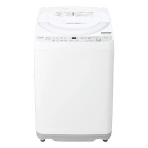 SHARP �V���[�v ES-GE7J �S��������@ 7kg ���Ȃ��� �V���o�[ �c�^ ���Z�x��� �h���t�B���p��